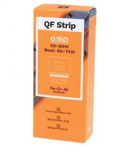Resistencia para SKRR QF Strip Coil 0.15 ohm - Vaporesso