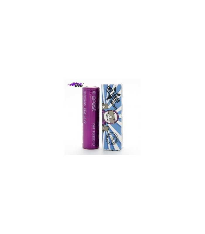 Pila Efest IMR 18650 3500mah 20A morada