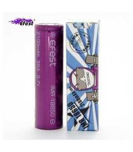 Pila Efest IMR 18650 2100mah 38A morada