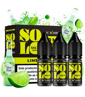 Lime Soda 1x10ml - Solo Salts by Bombo
