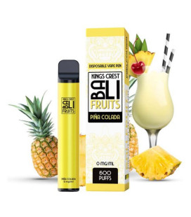 Pod desechable Piña Colada 600puffs - Bali Fruits by Kings Crest