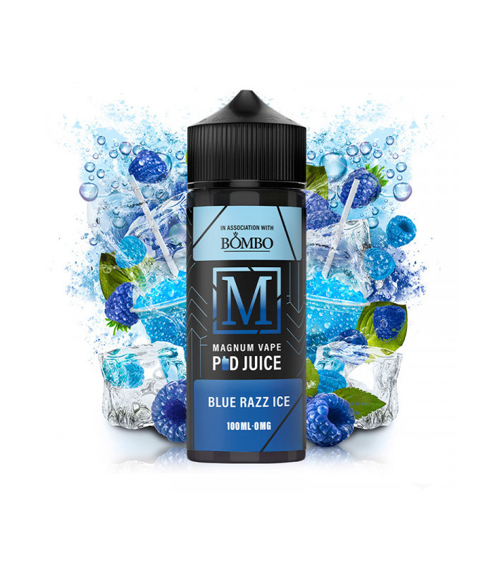 Blue Razz Ice 100ml - Magnum Vape Pod Juice