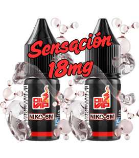 SENSACIÓN 18MG - 1 NIKO M6 18MG + 1 NIKO M6 9MG