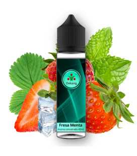 Dekang Fresa Menta - Aroma Concentrado 40ml: Sabor a fresa y menta, dulce, refrescante y auténtico.